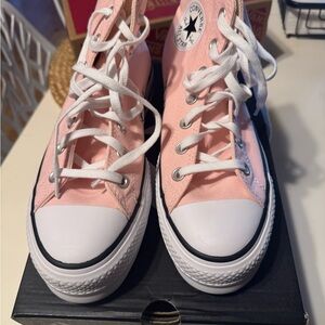 Converse Women's Pink Canvas Sneakers